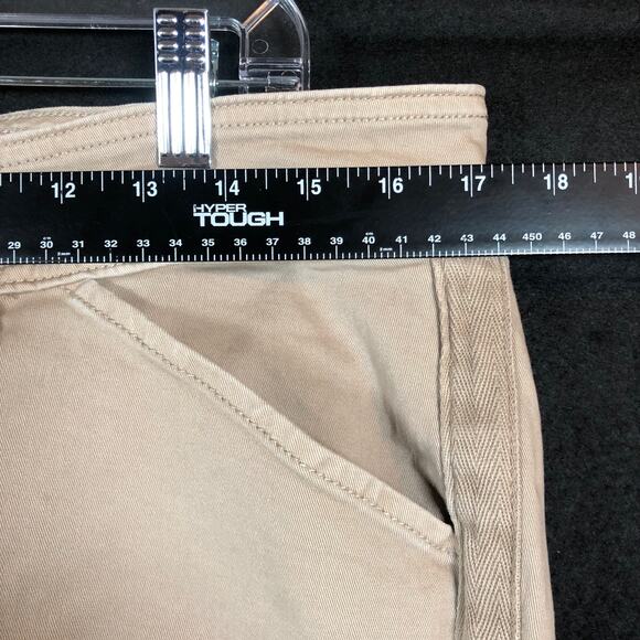 Torrid Womens Jeans Tan Feel The Fit Straight Leg Stretch 12 - Picture 6 of 11